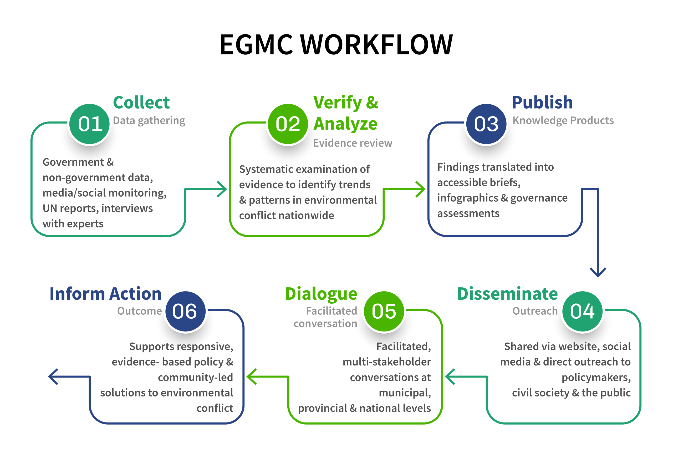 EGMC workflow